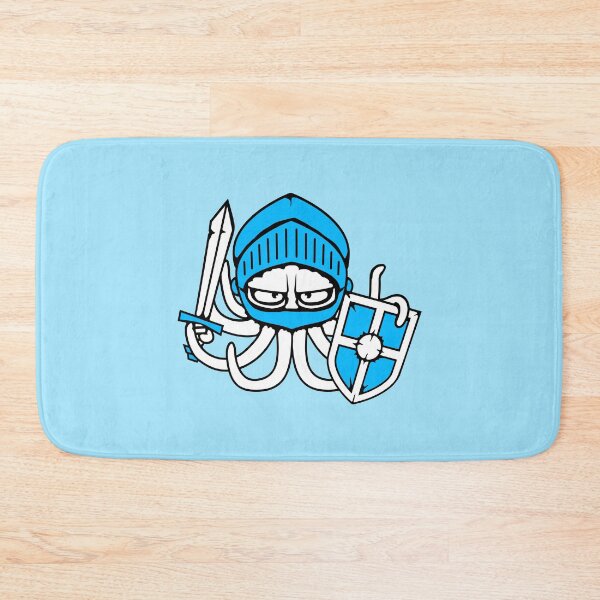 Item preview, Octopus Knight Middle Age Warriors Fighters Sword Shield designed and sold by shirt-o-mat.