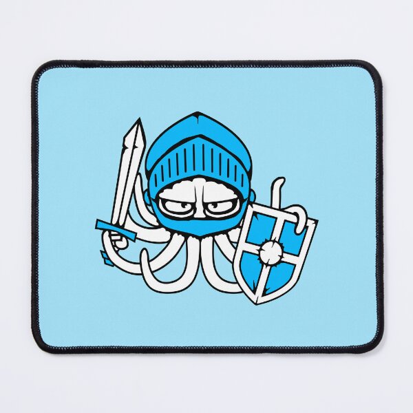 Item preview, Octopus Knight Middle Age Warriors Fighters Sword Shield designed and sold by shirt-o-mat.