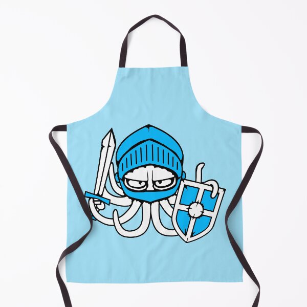Item preview, Octopus Knight Middle Age Warriors Fighters Sword Shield designed and sold by shirt-o-mat.
