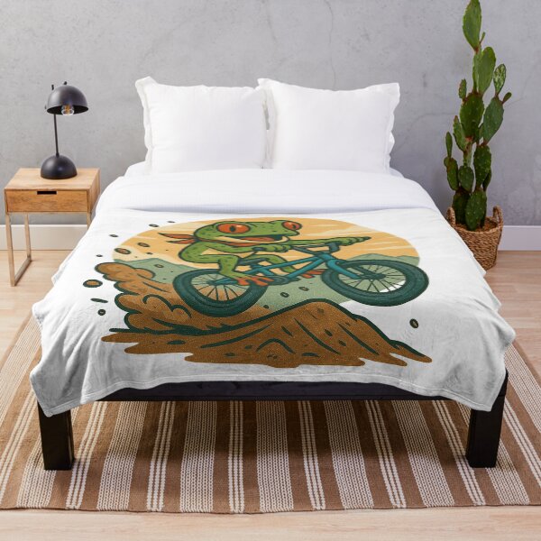 Item preview, Trail Hopper – BMX Frog on a Mission designed and sold by Design--Spore.