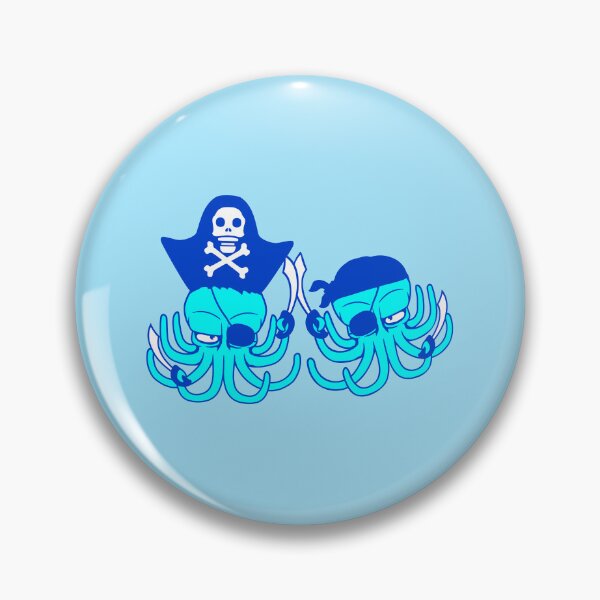 Item preview, 2 Octopus Pirates Crew Captain Sailer Buccaneer Sailing designed and sold by shirt-o-mat.