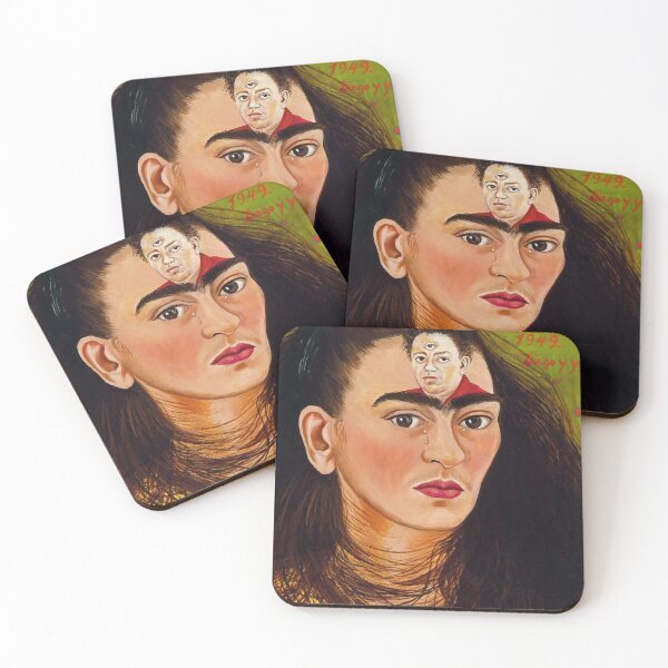 Item preview, Frida Kahlo, Diego and I, Self-Portrait, Mexican Artist, Naïve Art designed and sold by Artistic Gift Print.