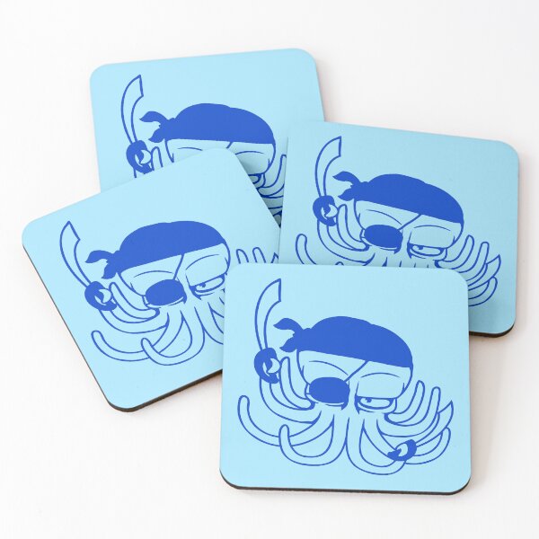 Item preview, Octopus Pirate Crew Captain Sailer Buccaneer Sailing designed and sold by shirt-o-mat.