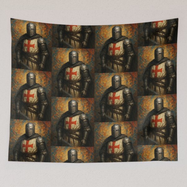 Item preview, Epic image of a Knight Templar designed and sold by Gabriel-Flores.