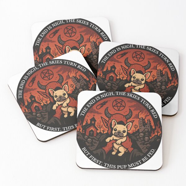 Item preview, Apocalyptic Pup – Feed Me Before Doom designed and sold by ARS ORBA .