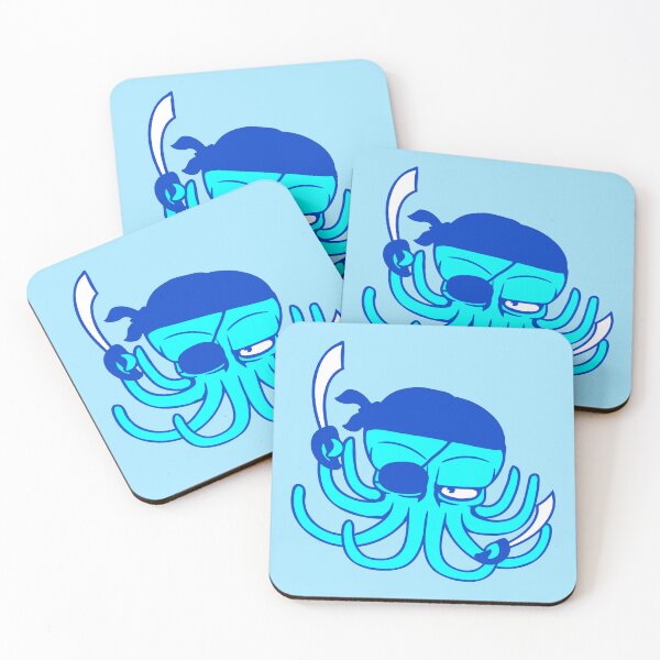 Item preview, Octopus Pirate Crew Captain Sailer Buccaneer Sailing designed and sold by shirt-o-mat.