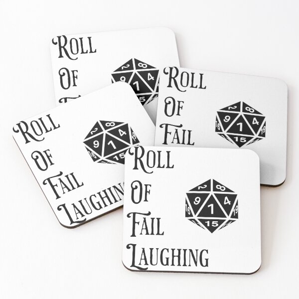 Item preview, Sometimes you just have to laugh, Crit Fail! designed and sold by Polymorph-Press.