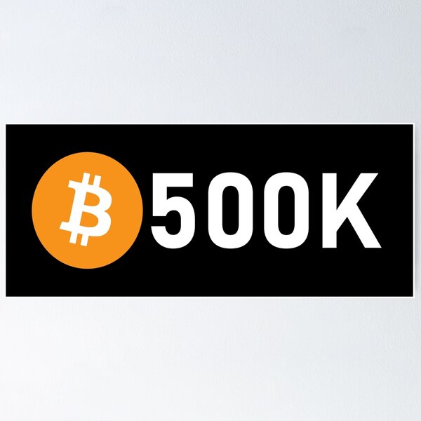 Item preview, Bitcoin 500K designed and sold by sheprint.