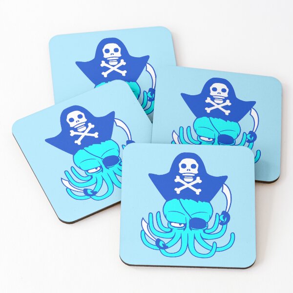 Item preview, Octopus Pirate Crew Captain Sailer Buccaneer Sailing designed and sold by shirt-o-mat.