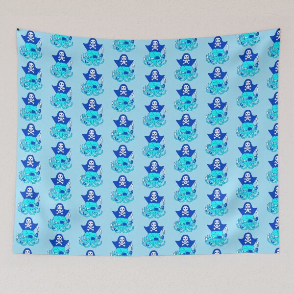 Item preview, Octopus Pirate Crew Captain Sailer Buccaneer Sailing designed and sold by shirt-o-mat.