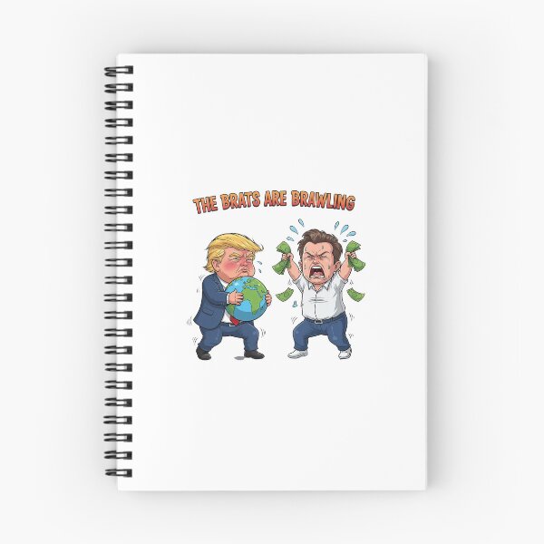 Item preview, Trump and Elon The Brats are Brawling designed and sold by gillys.