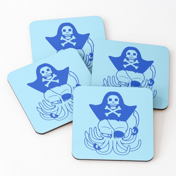 Item preview, Octopus Pirate Crew Captain Sailer Buccaneer Sailing designed and sold by shirt-o-mat.