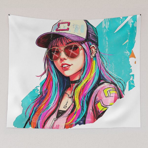 Item preview, Girl in sunglasses designed and sold by RICAMTP.