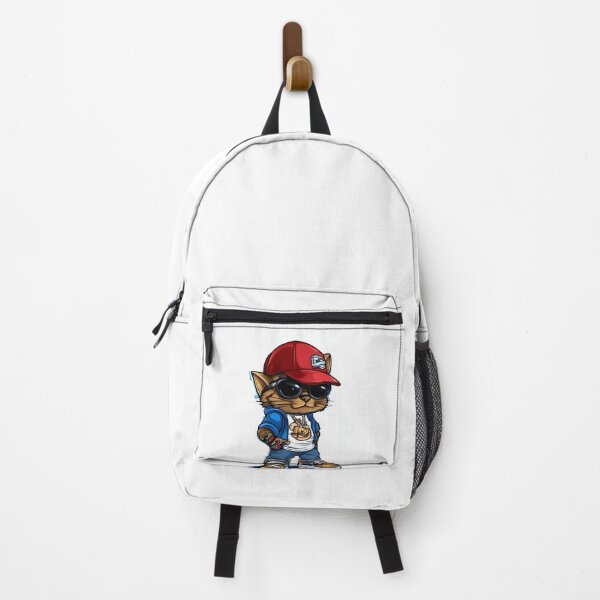 Item preview, Chibi Cat Rapper – Hip Hop Kitty with Cap designed and sold by Ragil-Studio.