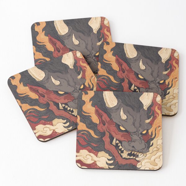 Item preview, Mythical Japanese Monster designed and sold by bapupa.