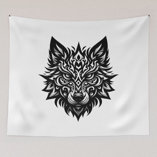 Item preview, Tribal Wolf designed and sold by RICAMTP.