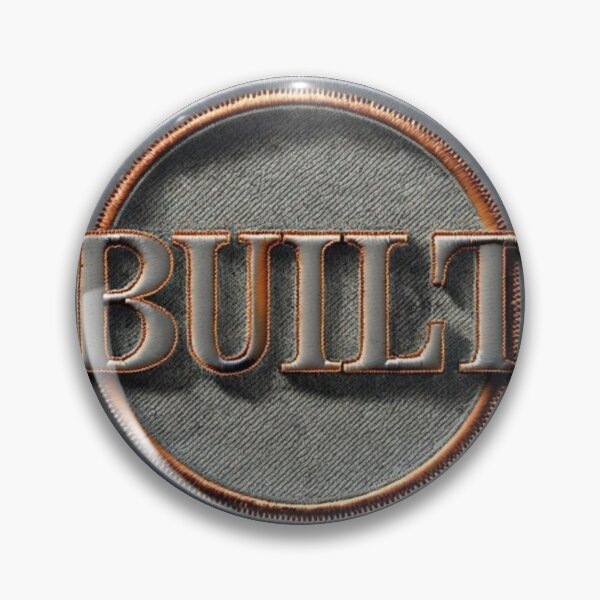 Item preview, BUILT – Rugged One-Word Sticker with Craft Legacy Best-selling design Premum quality viral drop reloaded designed and sold by Imaginarium of Chaos falcon88 .