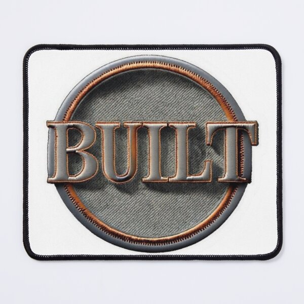Item preview, BUILT – Rugged One-Word Sticker with Craft Legacy Best-selling design Premum quality viral drop reloaded designed and sold by Imaginarium of Chaos falcon88 .