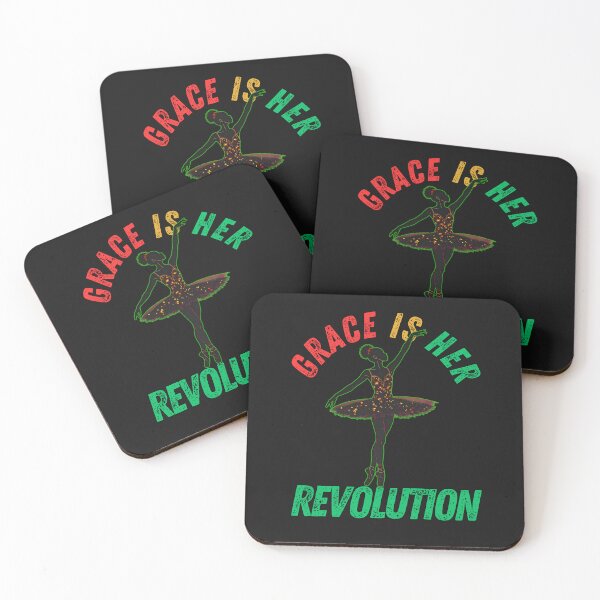 Item preview, Grace Is Her Revolution: Juneteenth Black Ballerina Empowerment Art designed and sold by elynne9.