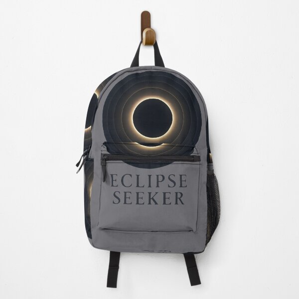 Item preview, Eclipse Seeker Solar Eclipse Minimalist Cosmic Design designed and sold by Shoot-The-Moon.