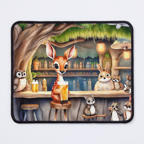 Item preview, Bambi at the Watering Hole 2 designed and sold by MADandSANE-MArt.