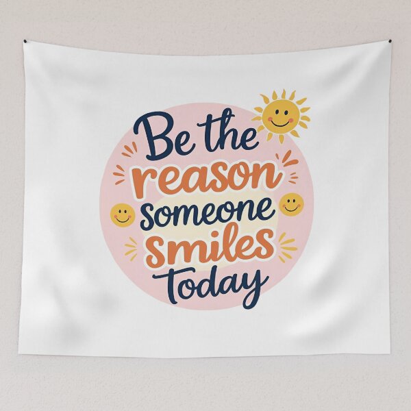 Item preview, Be the Reason Someone Smiles Today – Bright and Friendly Shirt designed and sold by Just You Tee | Say It Loud, Wear It Proud.
