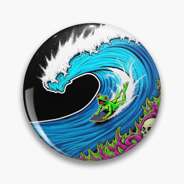 Item preview, Bodyboarding Slab Frog - Boog life designed and sold by Design--Spore.