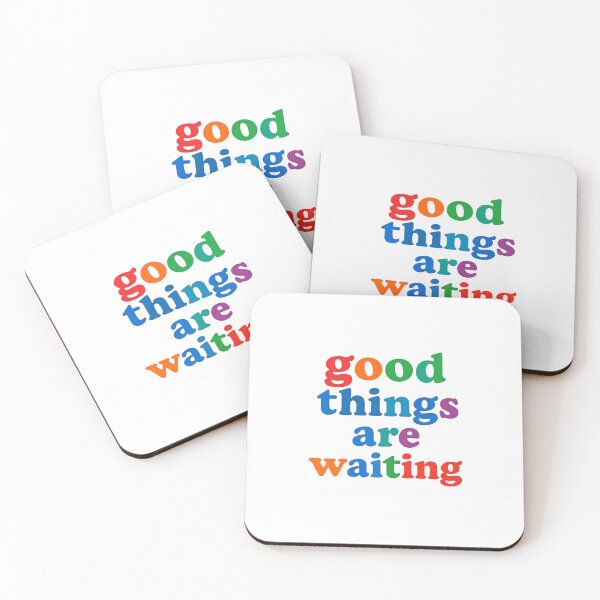 Item preview, GOOD THINGS ARE WAITING designed and sold by KISHNAY-FASHION.