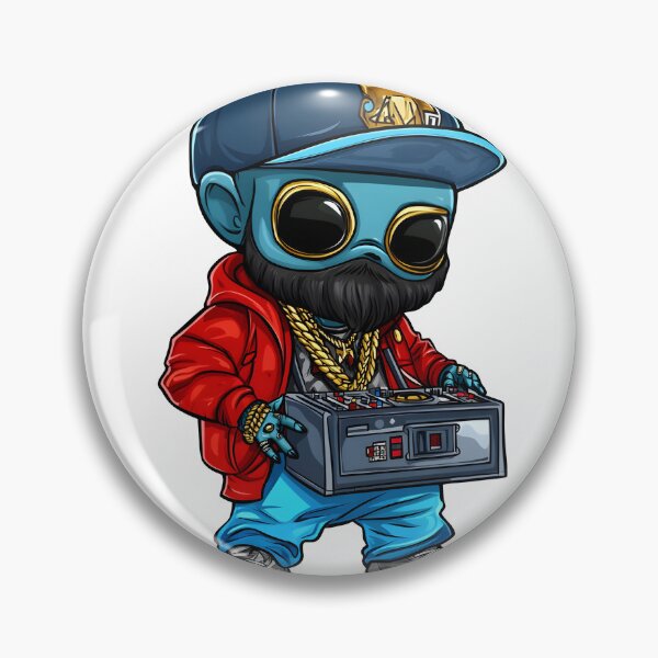 Item preview, Alien Rapper – Chibi Space Hip Hop Star designed and sold by Ragil-Studio.