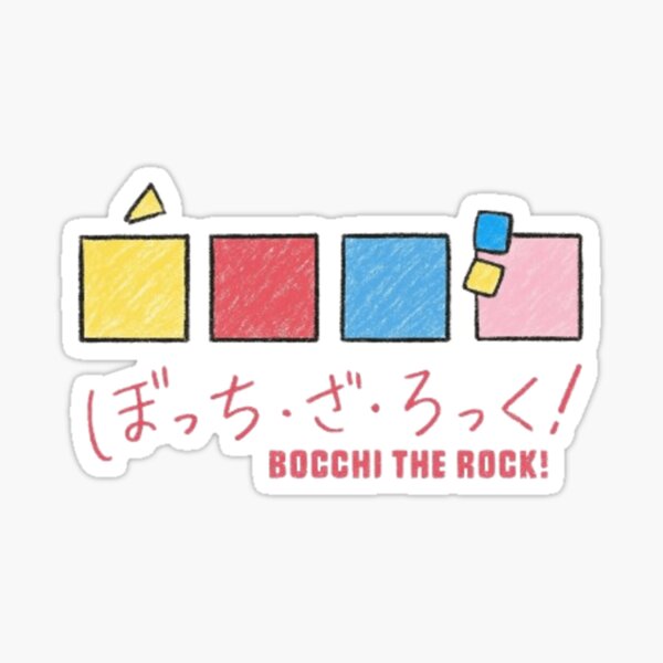 Aperçu de l'œuvre Bocchi le Rocher Art minimaliste créée et vendue par ChromiaStudios.