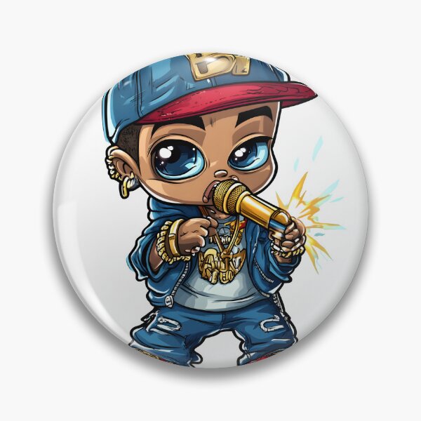 Item preview, Robot Rapper – Chibi Techno Hip Hop Bot designed and sold by Ragil-Studio.