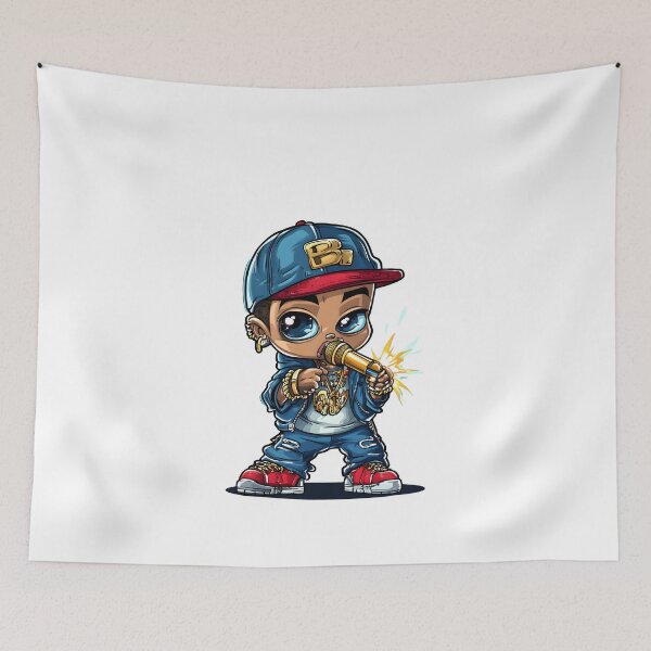 Item preview, Robot Rapper – Chibi Techno Hip Hop Bot designed and sold by Ragil-Studio.