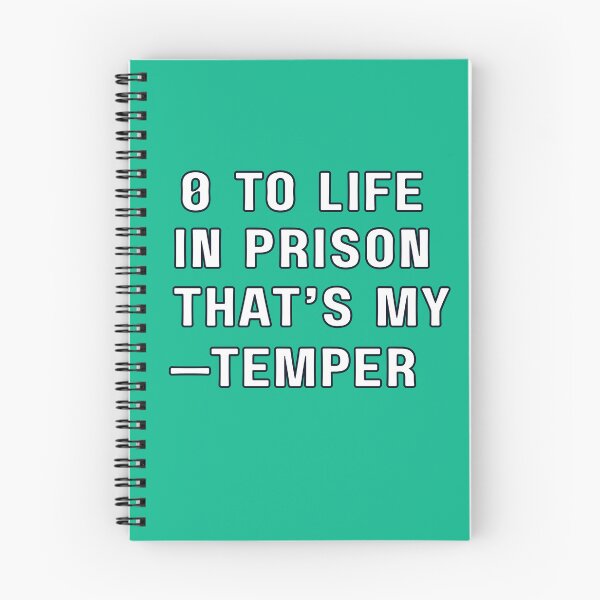 Item preview, Zero to Life in Prison designed and sold by PrintableHaven.