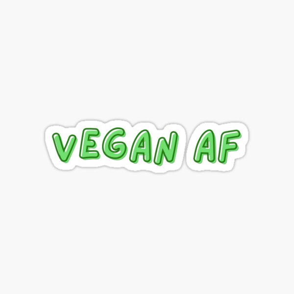Artikel-Vorschau von Veganer AF, designt und verkauft von unknownoutfit.
