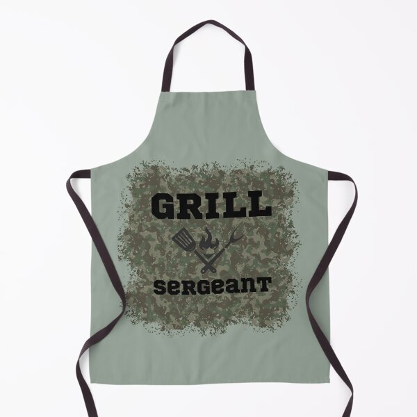 Item preview, Grill Sergeant – Camo BBQ Master T-Shirt designed and sold by BlesstB.