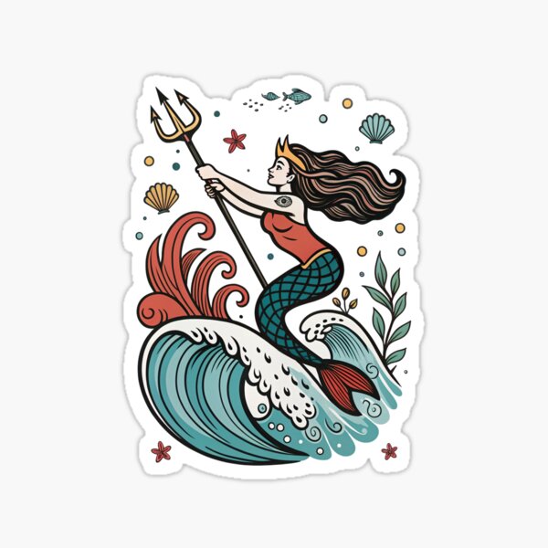 Vista previa del artículo con la obra «Estrella de concha de sirena de marea mística», diseñado y vendido por Alahchin Art.