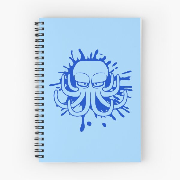 Item preview, Octopus ink stain drop graffiti spray evil bad mood designed and sold by shirt-o-mat.