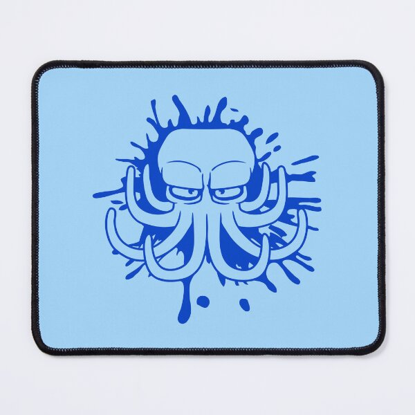Item preview, Octopus ink stain drop graffiti spray evil bad mood designed and sold by shirt-o-mat.