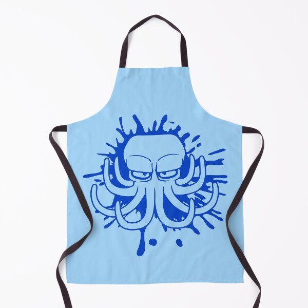 Item preview, Octopus ink stain drop graffiti spray evil bad mood designed and sold by shirt-o-mat.