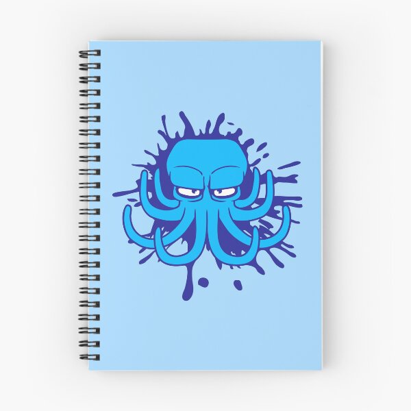 Item preview, Octopus ink stain drop graffiti spray evil bad mood designed and sold by shirt-o-mat.