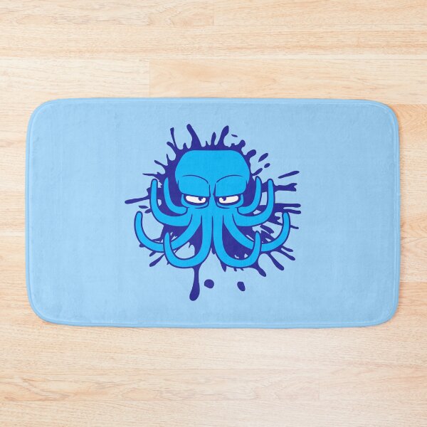 Item preview, Octopus ink stain drop graffiti spray evil bad mood designed and sold by shirt-o-mat.