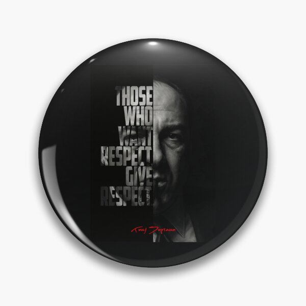 Item preview, Tony Soprano Respect Quote Poster designed and sold by Enea Kelo.