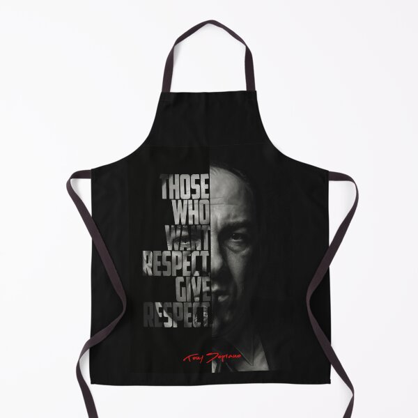 Item preview, Tony Soprano Respect Quote Poster designed and sold by Enea Kelo.