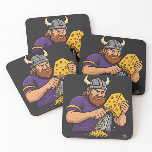 Item preview, Grating the Cheeseheads – Vikings Rivalry Edition designed and sold by LowBatteryBrand.