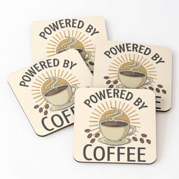 Item preview, Powered by Coffee designed and sold by Navkriti.
