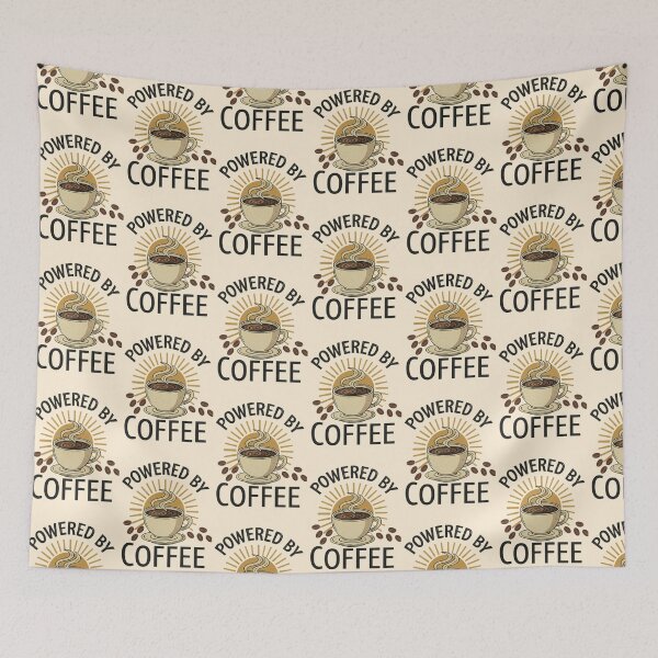 Item preview, Powered by Coffee designed and sold by Navkriti.
