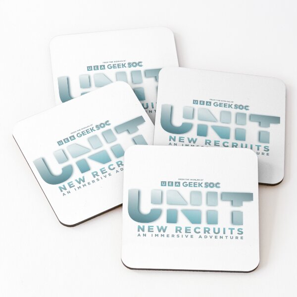 Item preview, UNIT: New Recruits Immersive Adventure Logo designed and sold by UEAGeekSoc.