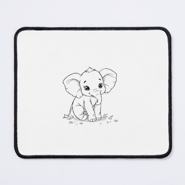 Item preview, Cute baby elephant designed and sold by Ruchi73.