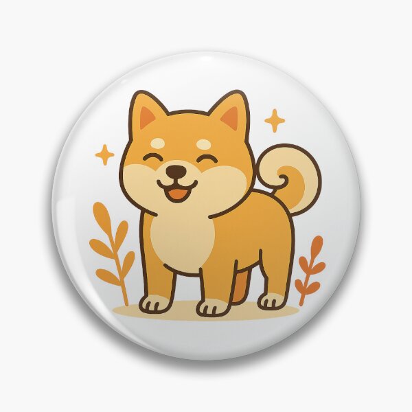 Item preview, DOG-25-02 Smiling Shiba designed and sold by LoOny studio.