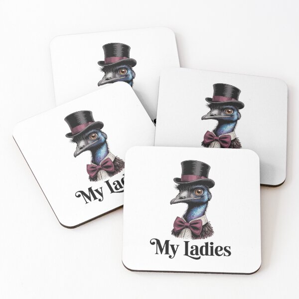 Item preview, My Ladies – Emu with Class designed and sold by VividTrails.
